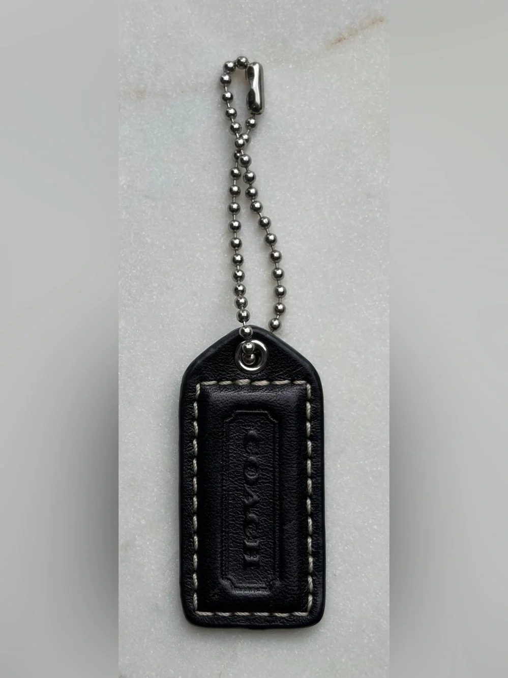 Coach Hangtag Black Nickel Replacement